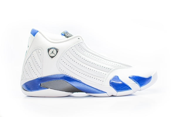 Air Jordan 14 Retro White Hyper Royal