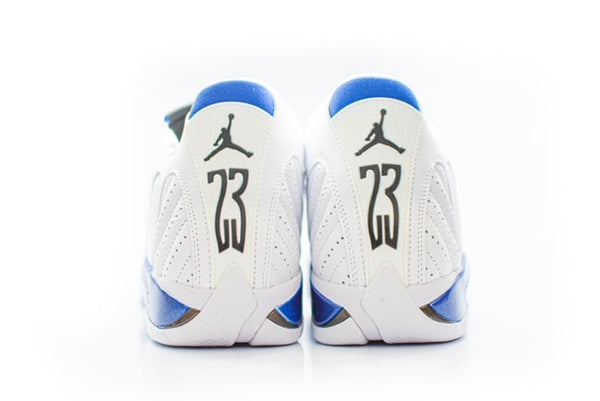 Air Jordan 14 Retro White Hyper Royal