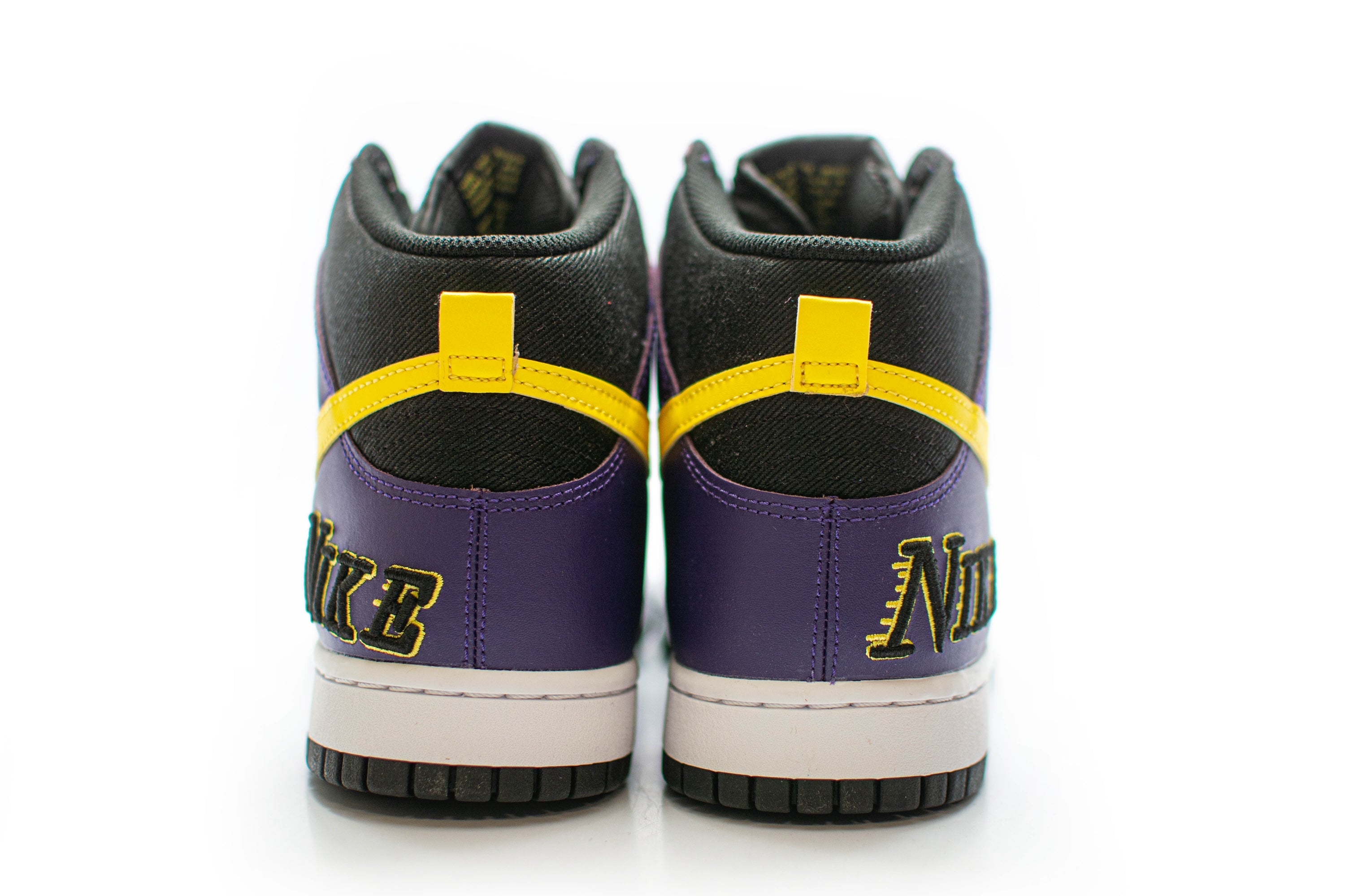 Nike Dunk High EMB Lakers â PRSTG SHOP