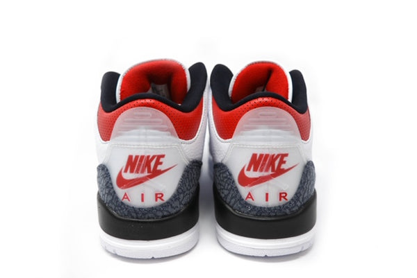 Air Jordan 3 Fire Red Denim