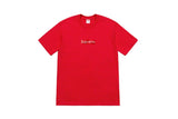 Supreme Swarovski Box Logo Tee Red