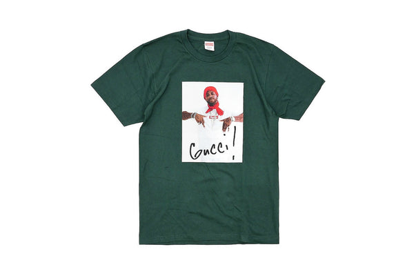 Supreme Gucci Mane Tee Green