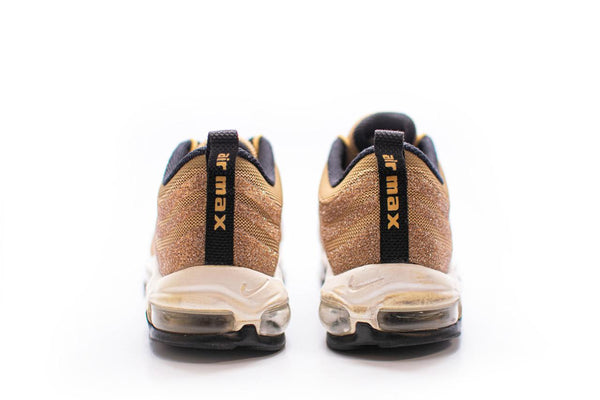 *Worn Size 8.5M* Nike Air Max 97 LX Swarovski Gold (W)