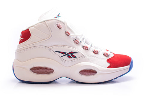 Reebok Question Mid Red Toe 25th Anniversary