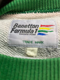 Vintage Benetton Formula 1 Crewneck Sz Medium