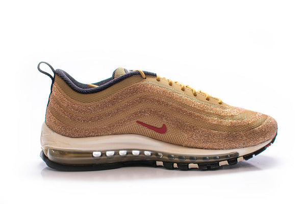 *Worn Size 8.5M* Nike Air Max 97 LX Swarovski Gold (W)