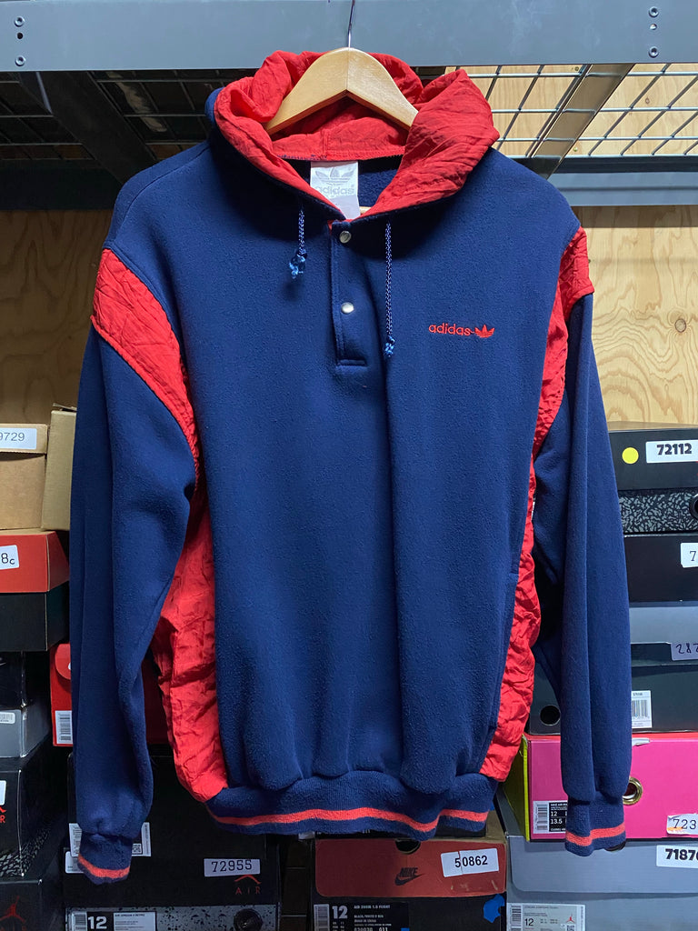 Adidas snap sales hoodie