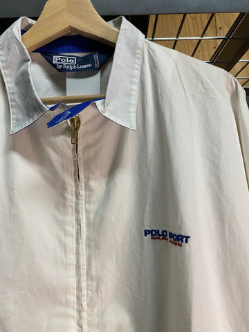 Vintage Polo RL Sport White Jacket Sz Large