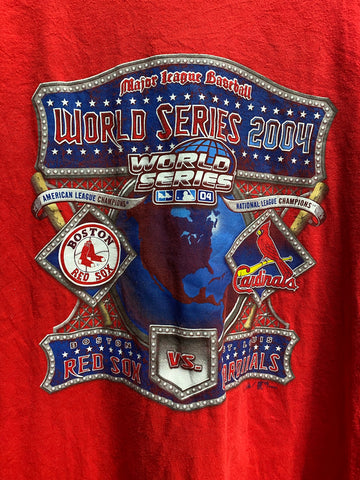 Vintage 2004 World Series L/S Tee Sz Medium