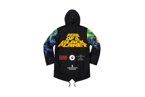 Supreme UNDERCOVER/Public Enemy Taped Seam Parka Multi